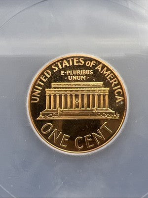 1974 S 1c Lincoln Memorial Cent Penny ICG PR69 DCAM #309