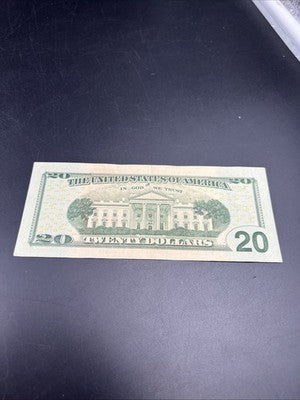 2017 Star * $20 FRN Federal Reserve Note VF Very Fine Circ #793