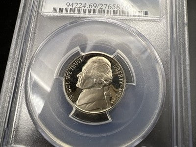 1989 S 5c Proof Jefferson Nickel Coin PR69 DCAM PCGS #769