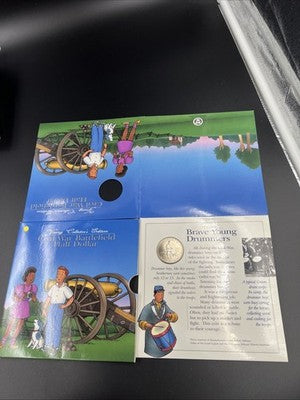 1995 S Civil War 50c Commemorative Half Dollar Coin Young Collector's Set sk#B