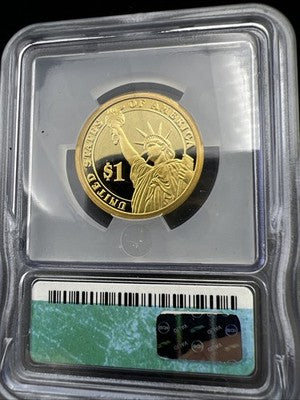 2007 S $1 James Madison Proof Presidential Dollar Coin ICG PR70 DCAM #131