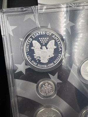 2013 Limited Edition US Silver Proof Set Complete w/ Box COA SK#a