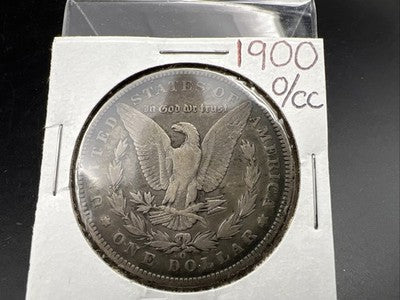 1900 O/CC  Morgan Silver Dollar Coin VG Very Good / Fine Circulated
