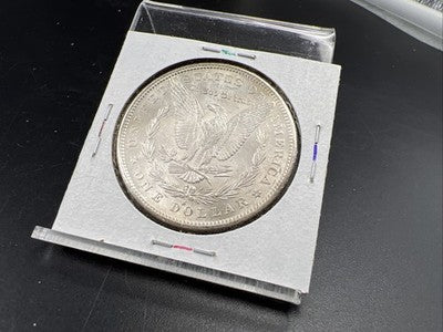 1879 S $1 Morgan Silver Dollar Coin BU Unc Neat Obverse Toning Toner