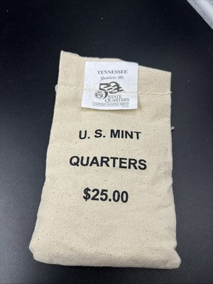 U.S. Mint Bag of 100 2002 D Tennessee State Statehood Quarters BU UNC