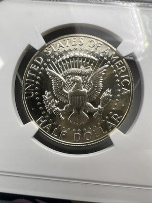 1966 50c Kennedy 40% Silver Half Dollar Coin NGC MS68 #078