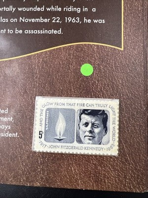 2015 John F Kennedy Coin & Chronicles Dollar & Silver Medal Set No Box