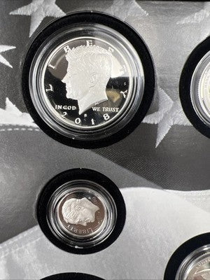 2018 Limited Edition US Silver Proof Set Complete w/ Box COA sku#B