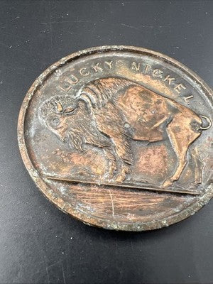 Niagara Falls Lucky Nickel Large Souvenir Medallion Circulated
