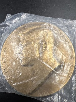 John F Kennedy Inaugural Large Size Bronze Medal