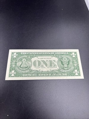 1957 B $1 One Dollar Blue Seal Silver Certificate UNC Unc #40