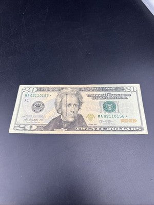 2013 Star * $20 FRN Federal Reserve Note VF Details #156