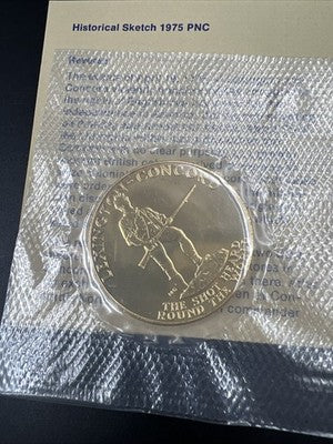 1975 American US Bicentennial Bronze Medal UNC FDOI First Day Cover Pack