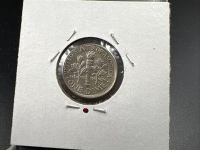 Broadstrike error 2005 P 10c Roosevelt Dime Coin CH AU w/ Die Crack Reverse