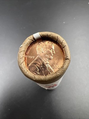 50 Coin US Mint BU Roll 2009 P Formative Years Lincoln Commemorative Cents