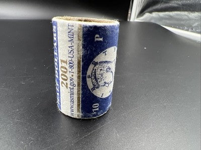US Mint 20 Coin BU Roll 2001 P Kennedy 50c Half Dollar Coins UNC