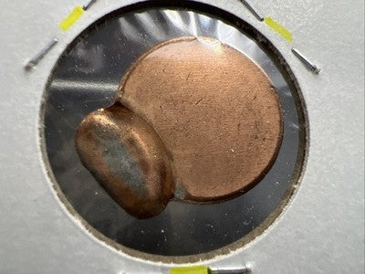 85% Off Center Lincoln Memorial Cent 1985 Uncirculated