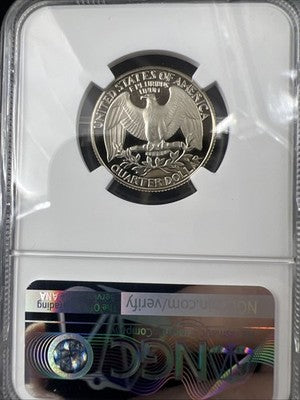 1983 S 25c Washington Proof Copper Nickel Clad Quarter Coin NGC PF69 UCAM #005