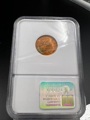 1954 S 1c Lincoln Wheat Cent Penny MS67 Red Gem BU UNC #081