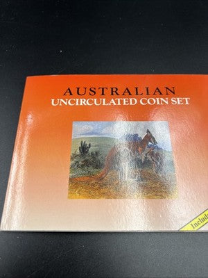 1994 Australian Uncirculated Set 8 Coin Set in Privately made Display Folder
