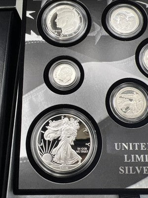2016 Limited Edition US Silver Proof Set Complete w/ Box COA SK#b
