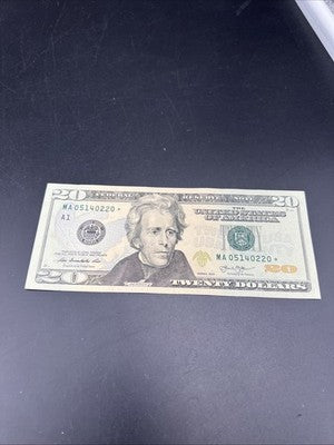 2013 $20 * Star Federal Reserve Note XF EF Extra Fine Circ #0220