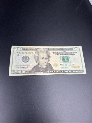 2013 $20 FRN Federal Reserve Note VG Circ Neat Serial #22271222