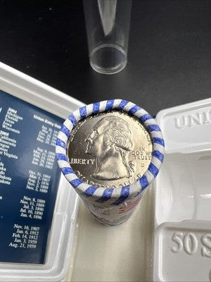 US Mint Certified 2000 D South Carolina State Statehood Quarter Roll BU UNC
