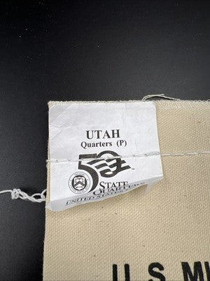 U.S. Mint Bag of 100 2007 P Utah State Statehood Quarters BU UNC