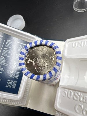 US Mint Certified 2004 P Michigan State Statehood Quarter Roll BU UNC