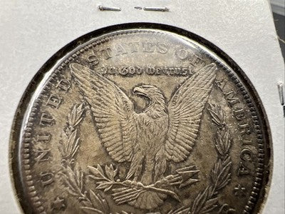 1881 S $1 Morgan Silver Dollar Coin CH BU Neat Toning Dark Toner