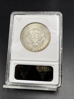 1964 D 50c Kennedy FS-106 Half Dollar Coin Double Die Obverse DDO 006 ANACS MS64