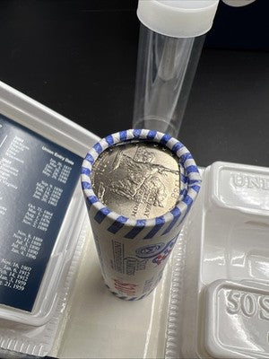 US Mint Certified 2000 D New York State Statehood Quarter Roll BU UNC