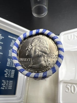 US Mint Certified 2000 D South Carolina State Statehood Quarter Roll BU UNC