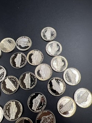 1998 S 5c Proof Jefferson Nickel 40 Coin Roll Choice Proof