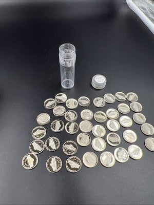 2007 S 5c Proof Jefferson Nickel 40 Coin Roll Choice Proof