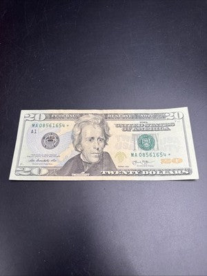 2013 * $20 Star FRN Federal Reserve Note VF Bill #654