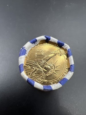 2010 D Franklin Pierce Presidential Dollar US Mint BU Roll 25 Coins