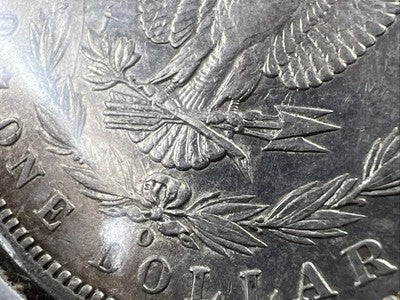 1886 O $1 Morgan Silver Dollar Coin VAM 1A XF EF Extra Fine Top 100 Variety