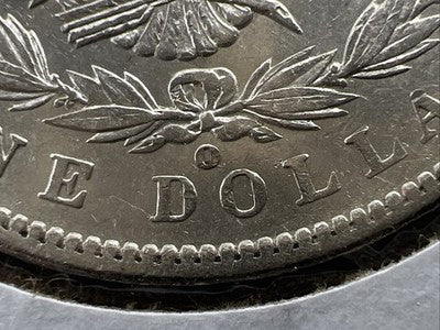 1900 O / CC Morgan Silver Dollar Coin AU Details OMM VAM