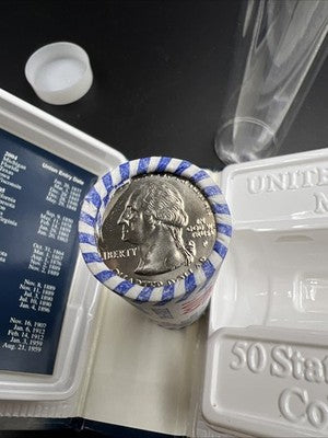 US Mint Certified 2004 P Florida State Statehood Quarter Roll BU UNC