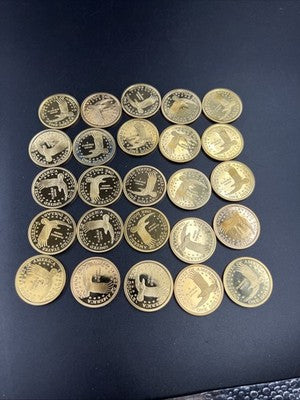 2005 S 25 Coin Proof Sacagawea Dollar Coin Roll