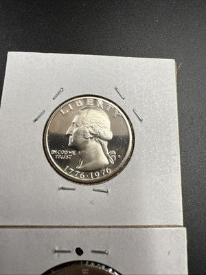 Bicentennial Collector's set 1976 S 40% Silver 25c & 50c Kennedy Half Dollar