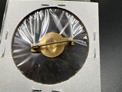 Wendel Willkie Miniature Bust Pin Used