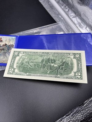 Civil War Generals Colorized 2017 A 2 Two Dollar Federal Reserve Note Unc #40