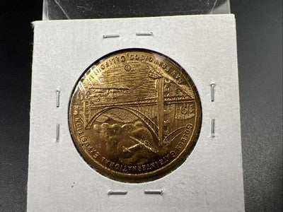 1939 Golden Gate International Exposition Medal AU About UNC