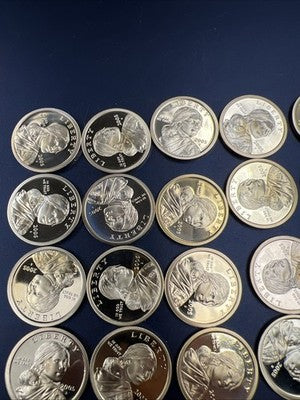 2005 S 25 Coin Proof Sacagawea Dollar Coin Roll