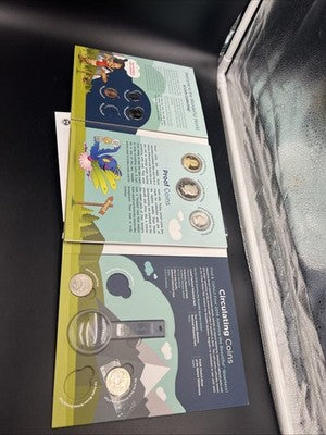2019 Coin Starter & Activity US Mint Booklet with Proof & Circulating Coins #a