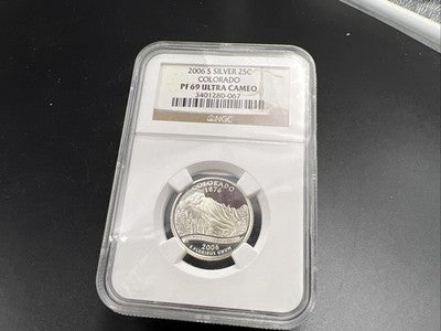 2006 S Colorado State Statehood Silver Quarter Coin NGC PF69 UCAM #067