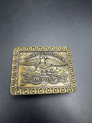 Balfour Large Belt Buckle DuPont Eagle Used